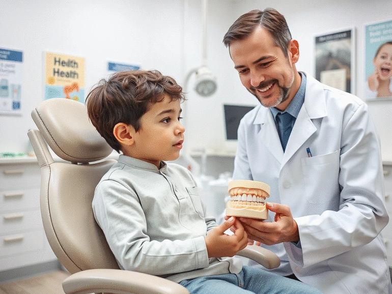 Orthodontie et déglutition enfantine à Rouen