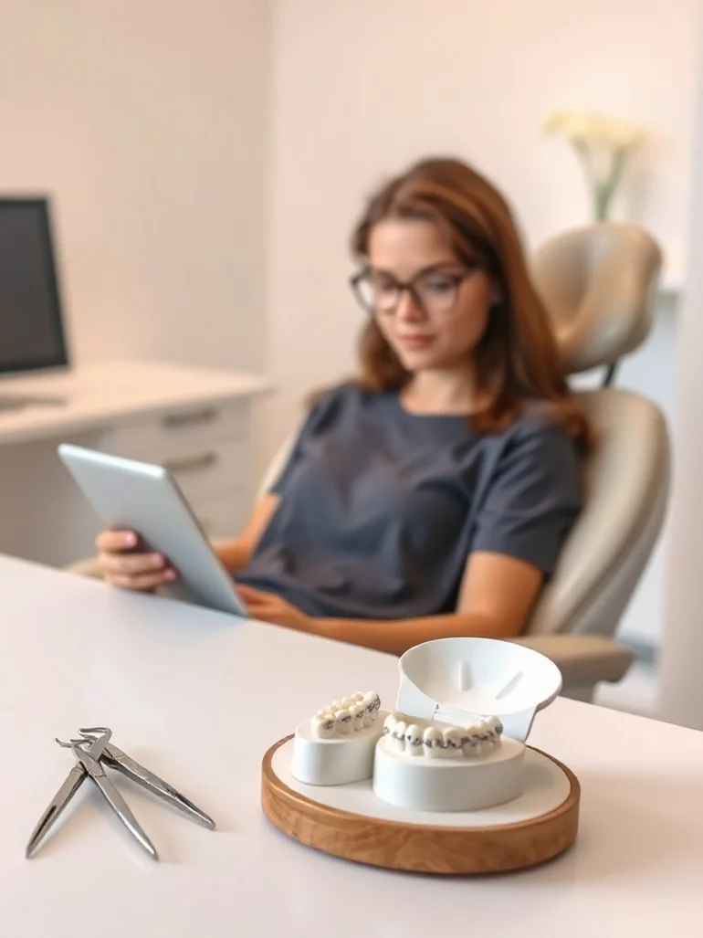 Préparation au traitement orthodontique